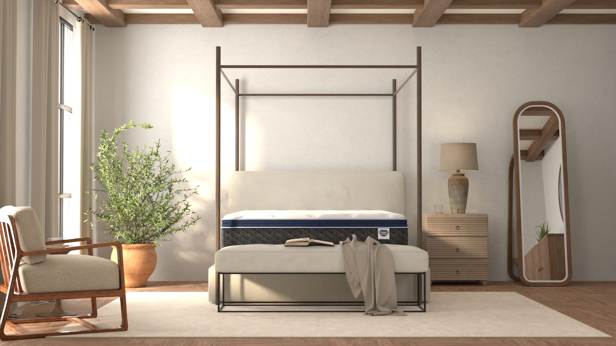Durable Hybrid 2-Sided Mattress